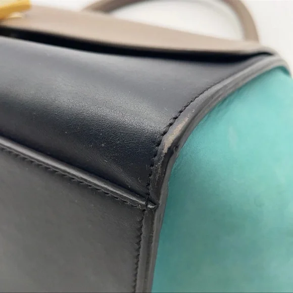 Celine Tricolor Trapeze Bag - Picture 11 of 16